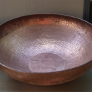 Large Copper Bowl 750 x 260mm deep