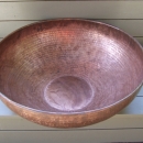 Medium Copper Bowl 570 x 200mm deep